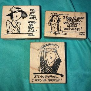 Girl quote stamps Stamper’s stamping shopping